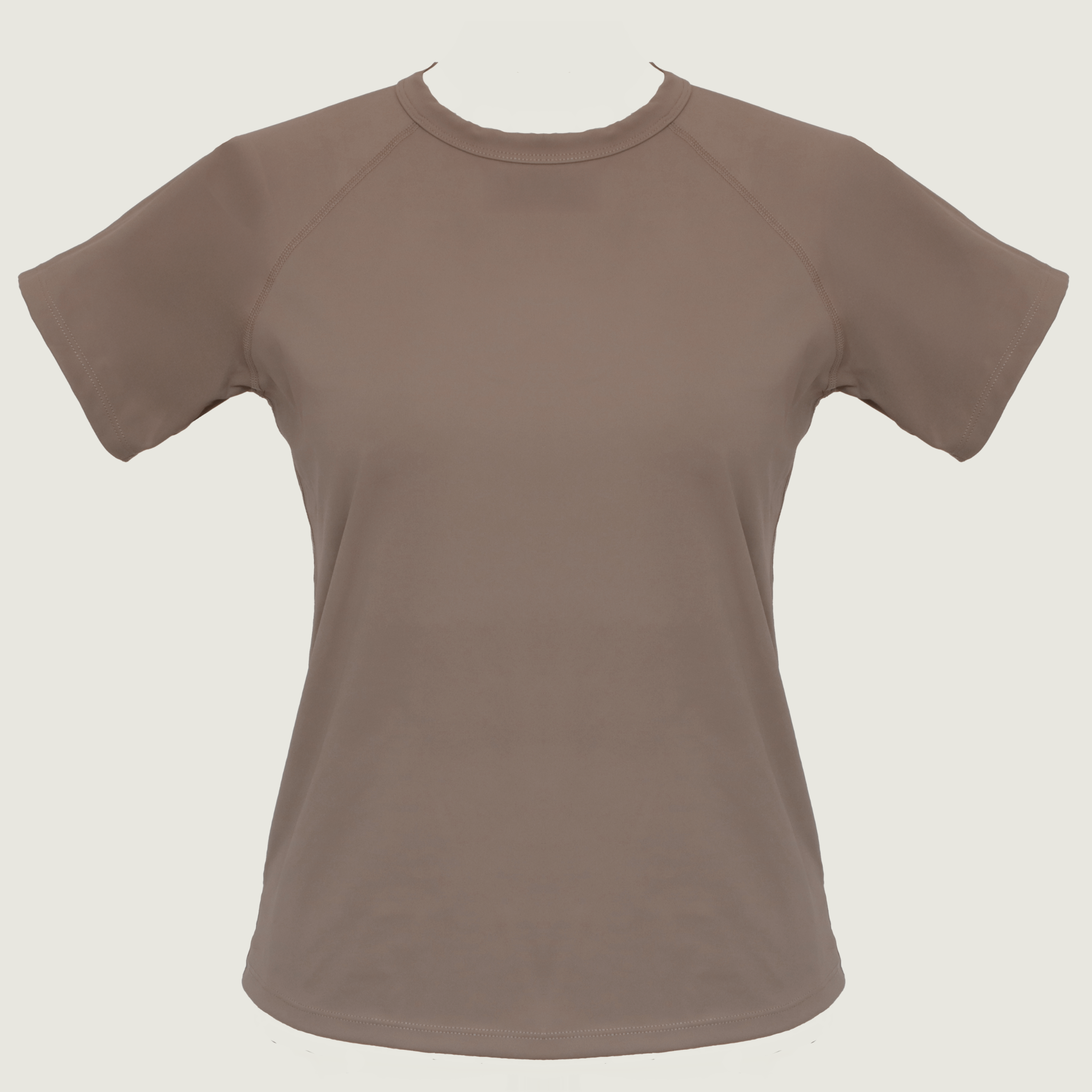 Tie Break Tee - Warm Taupe