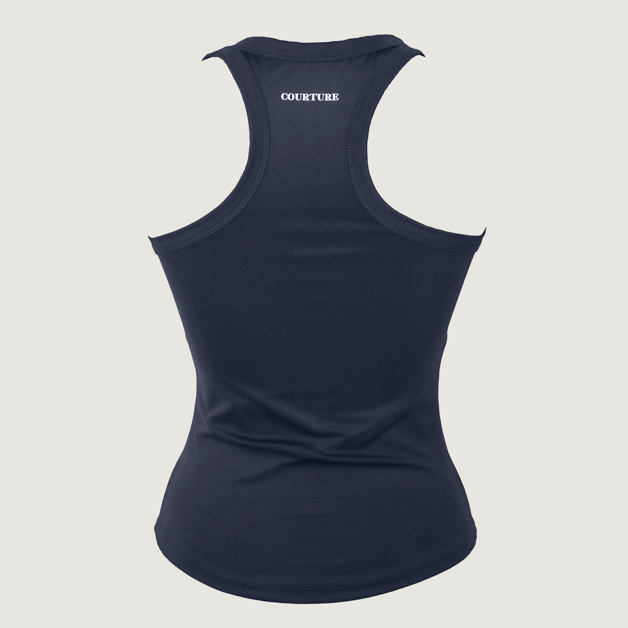Tie Break Racerback top - Slate Blue