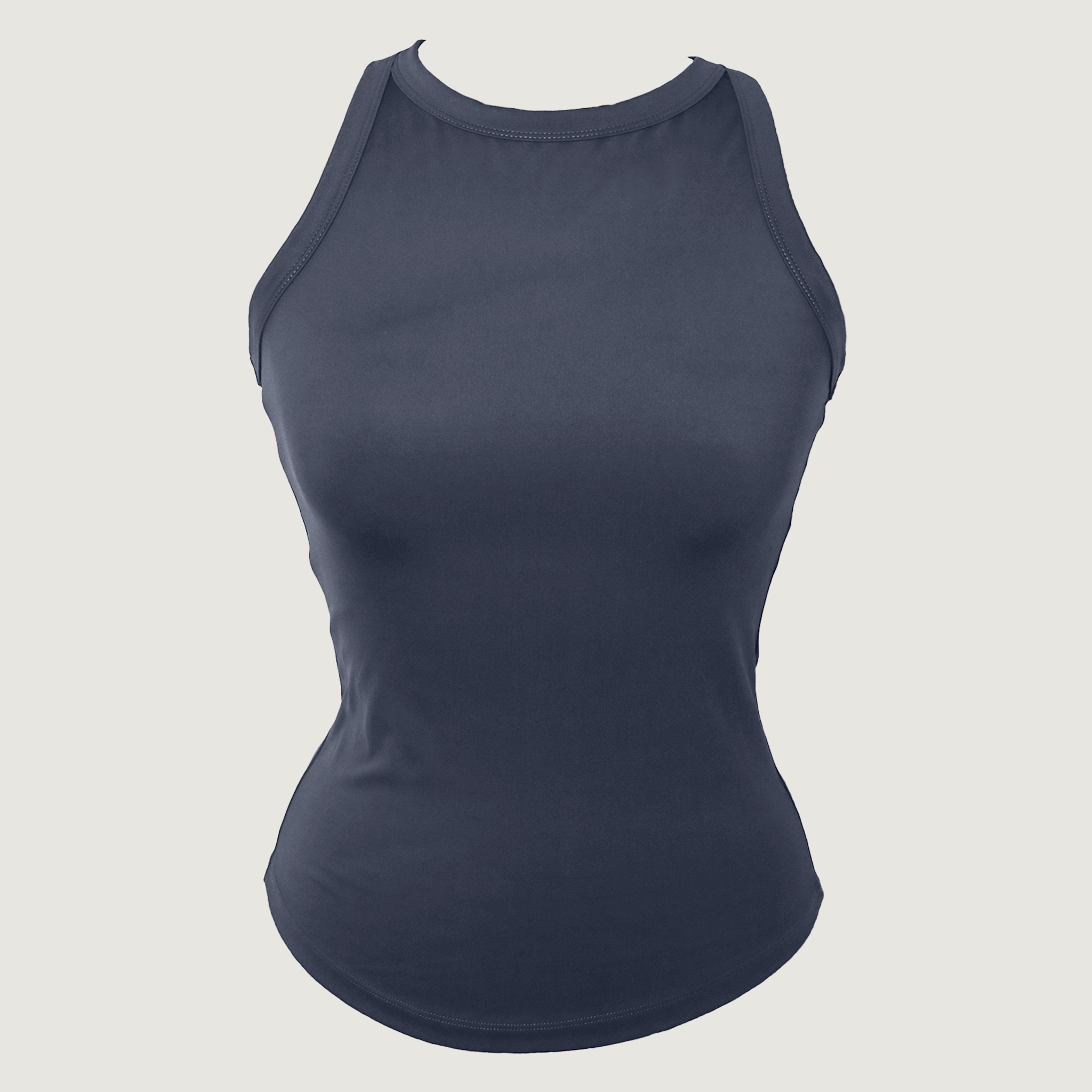 Tie Break Racerback top - Slate Blue